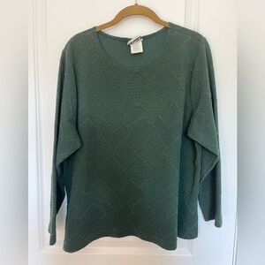 BonWorth Medium Dark Green Sweater